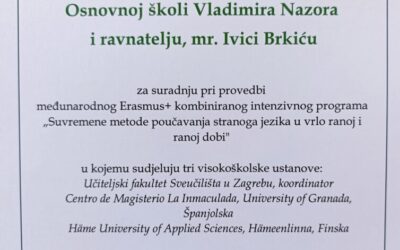 OŠ Vladimira Nazora na jedan dan postala internacionalno sastajalište kolega učitelja
