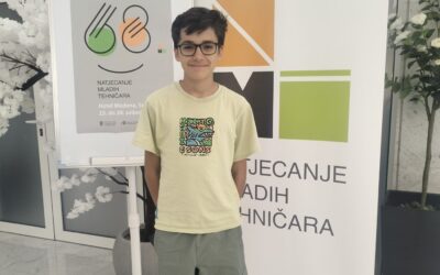 Značajan uspjeh Filipa Ćorluke na Državnom natjecanju iz tehničke kulture